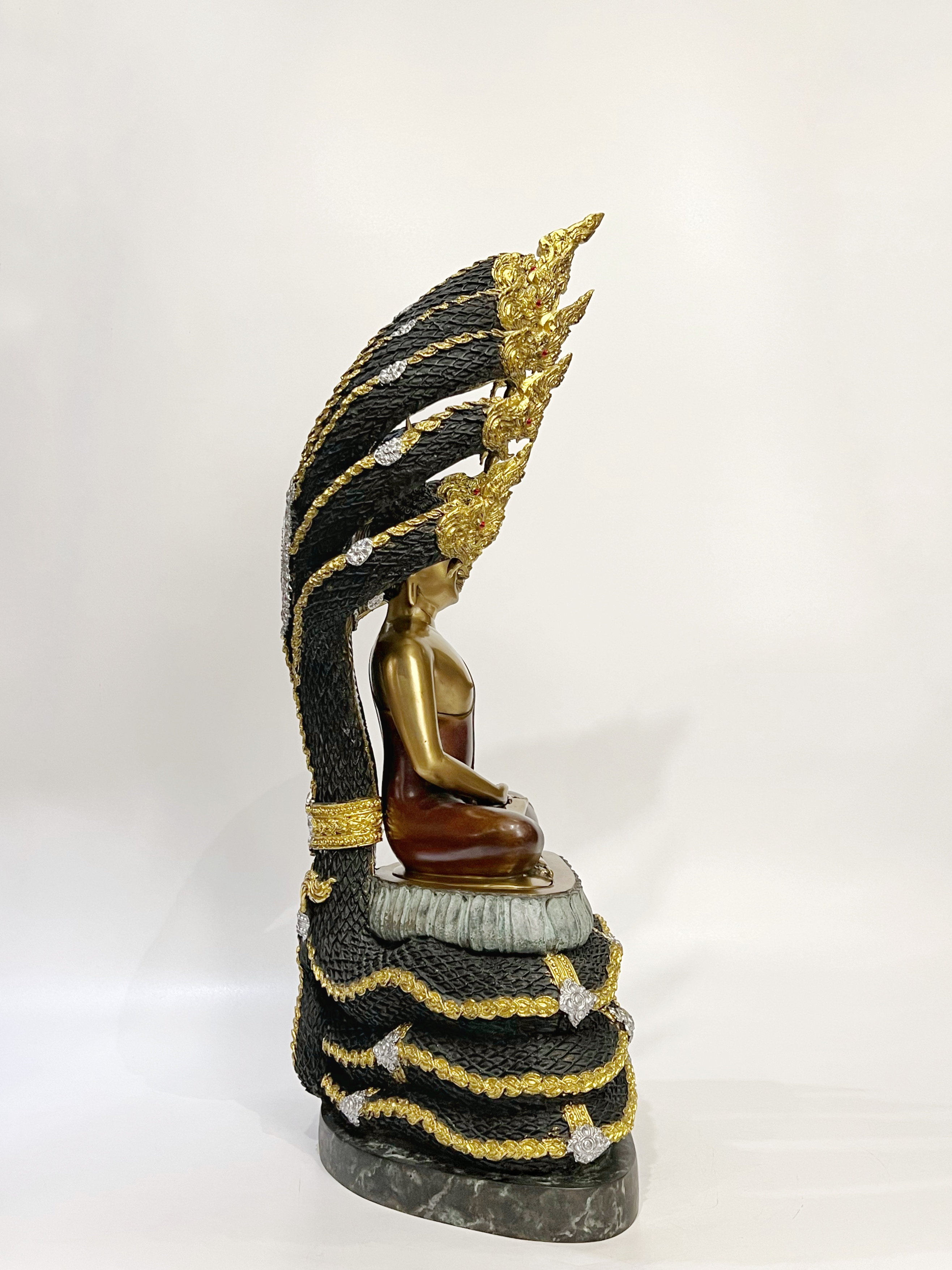 พระนาคปรก (นาค 9 เศียร) หน้าตัก 9 นิ้ว