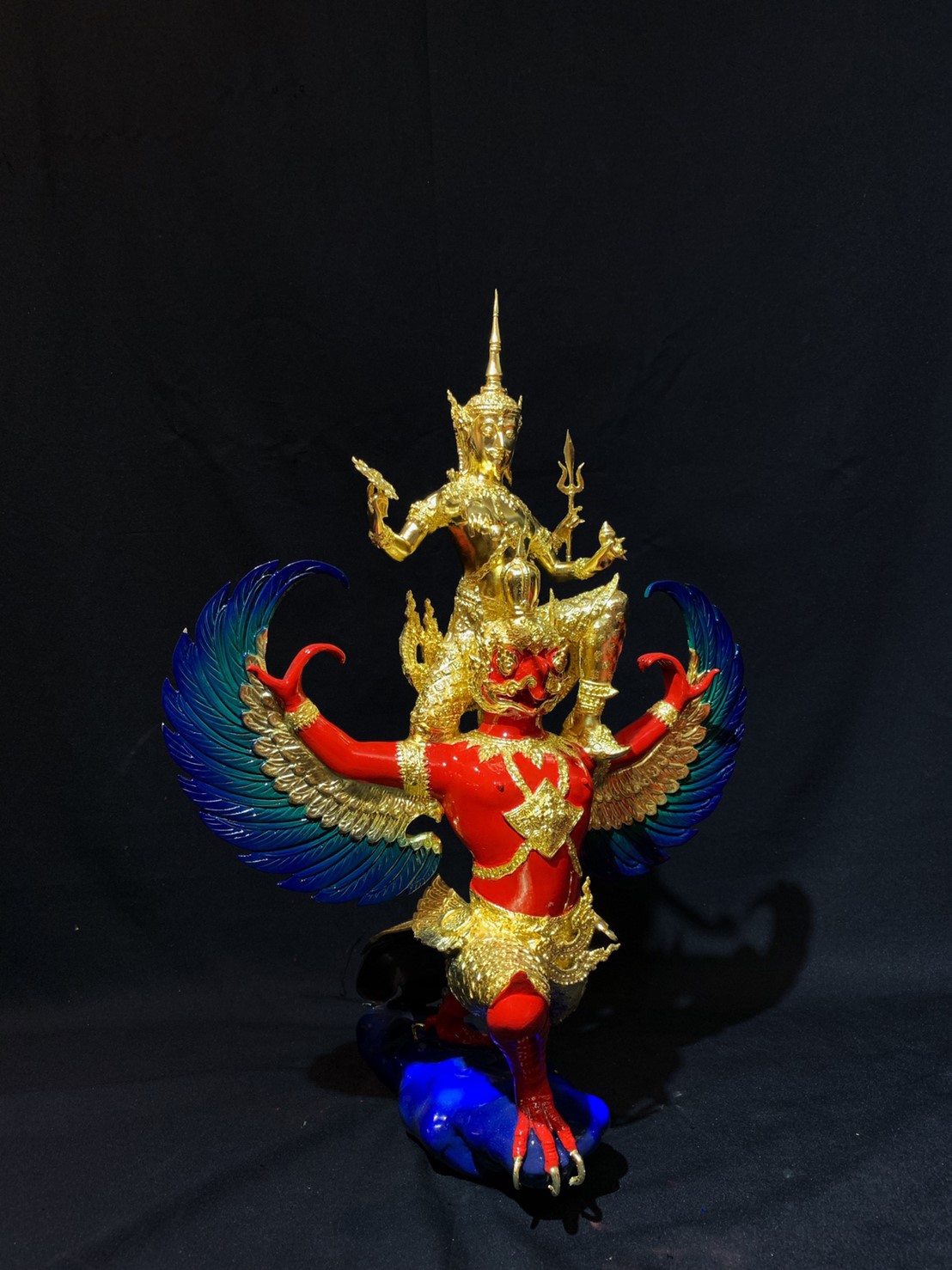 พระนารายณ์ทรงครุฑ หน้าตัก 9 นิ้ว