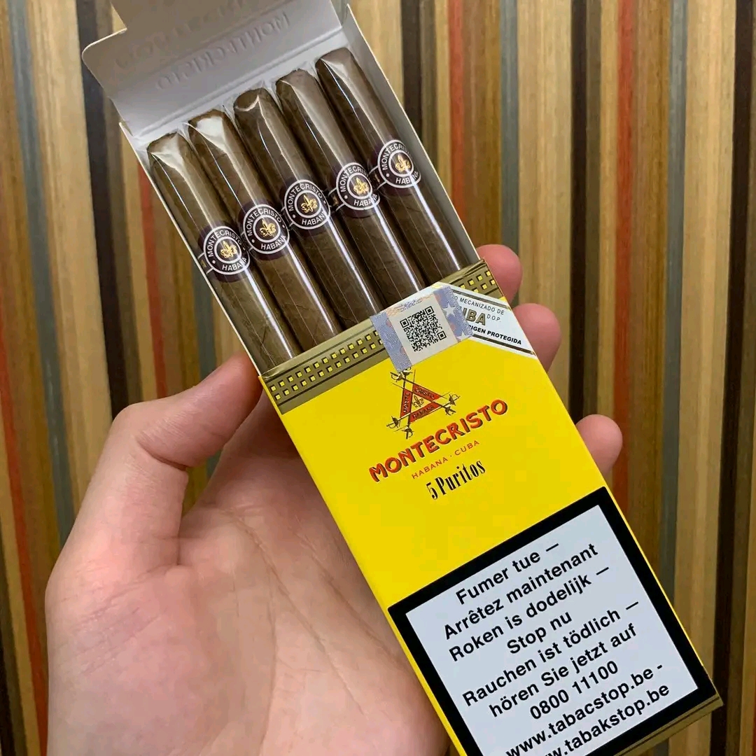 Montecristo puritos(คิวบา)5มวน