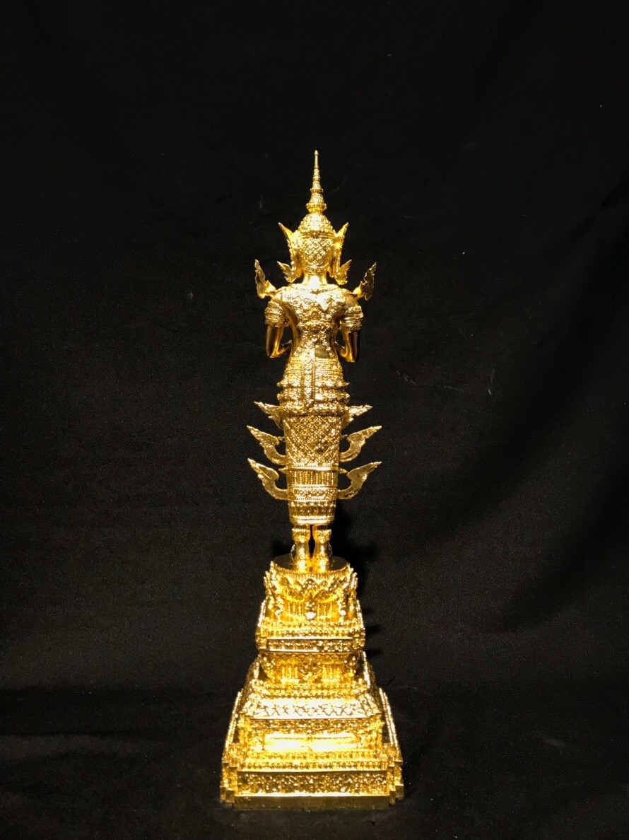 พระพุทธรูปปางรำพึง ทรงเครื่องจักพรรดิ์ หน้าตัก 5 นิ้ว