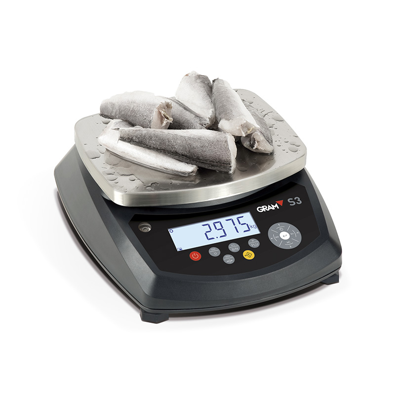 เครื่องชั่งกันน้ำ 15 kg. ค่าละเอียด 1 g.