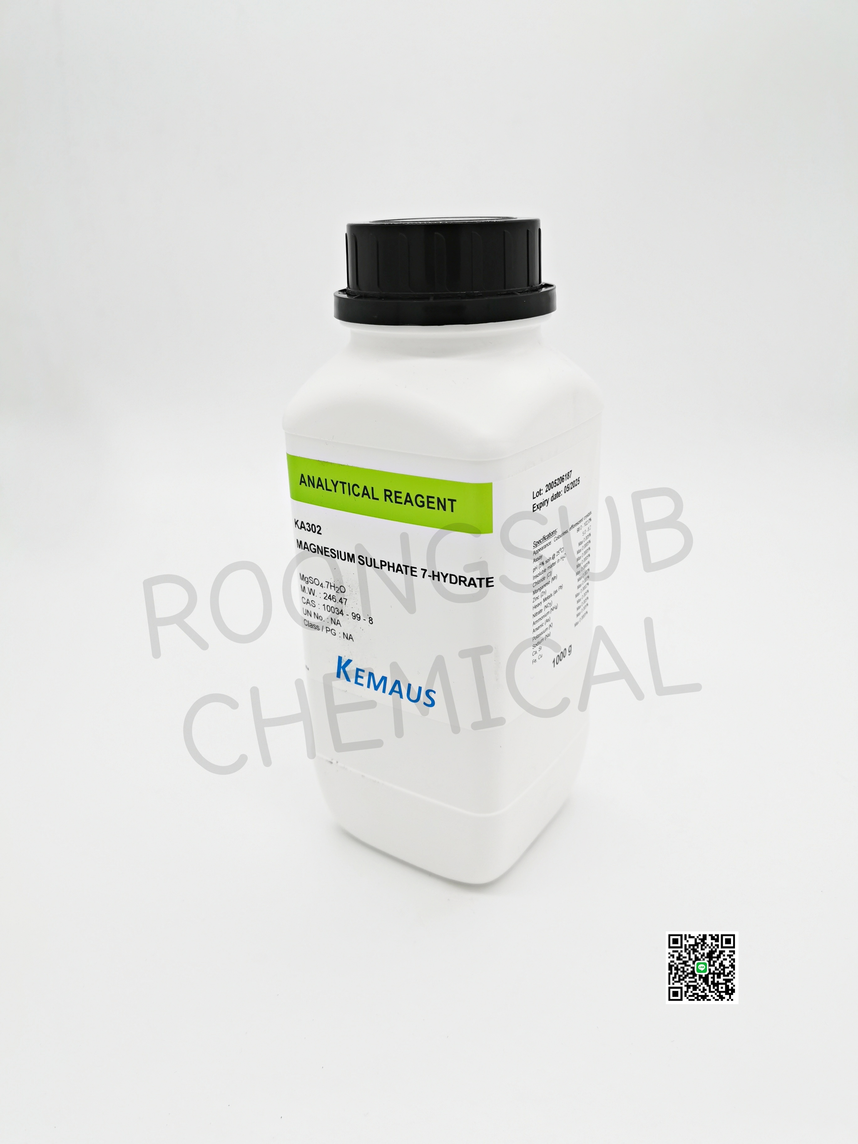 MAGNESIUM SULPHATE 7 HYDRATE