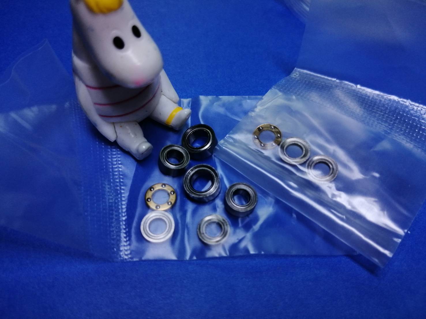 Crip Ball Bearing Tail Blade 380-420 M2.5mm. for D420F04