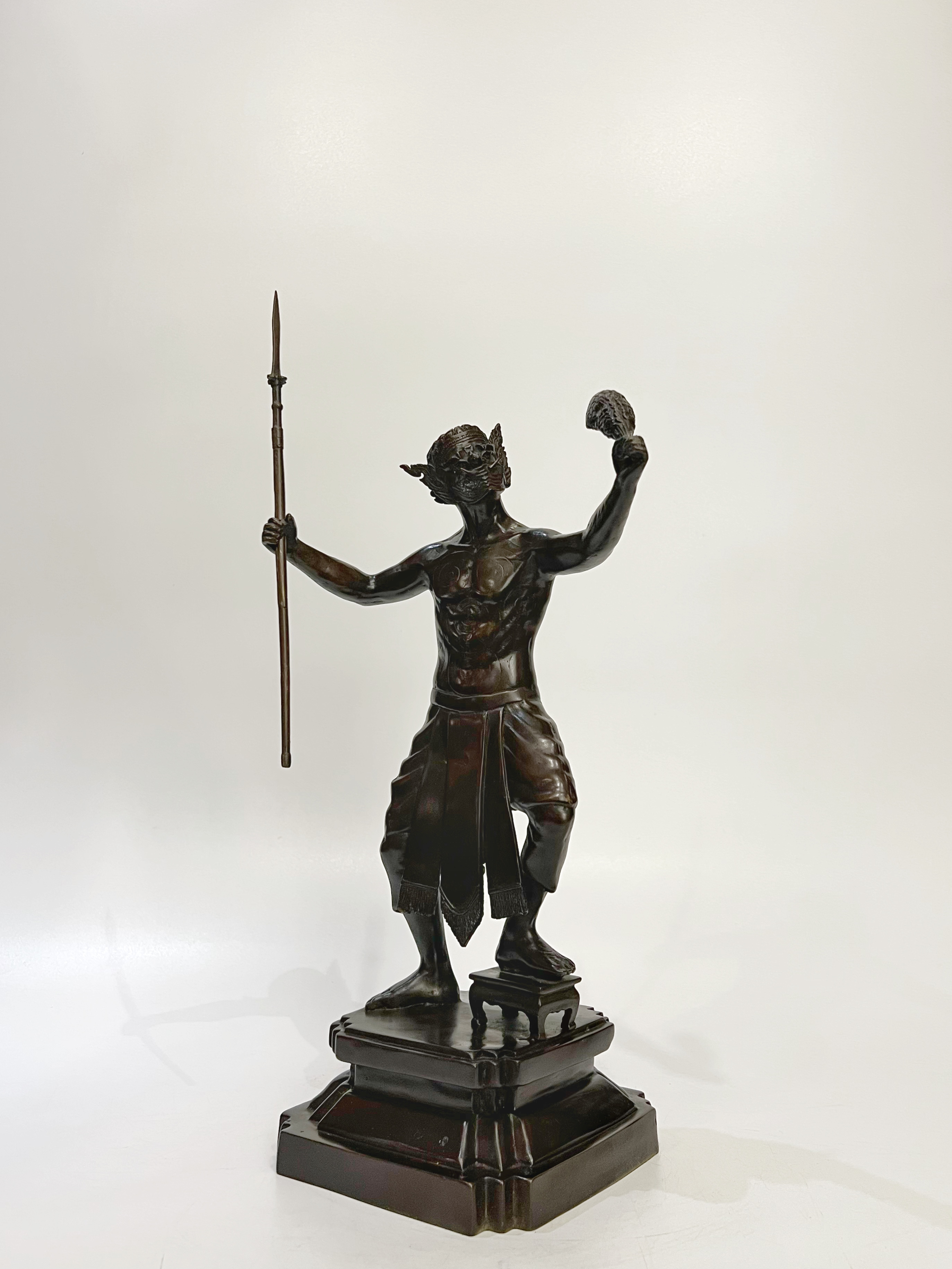 พระพิราพ ปางร่ายรำ หน้าตัก 5 นิ้ว