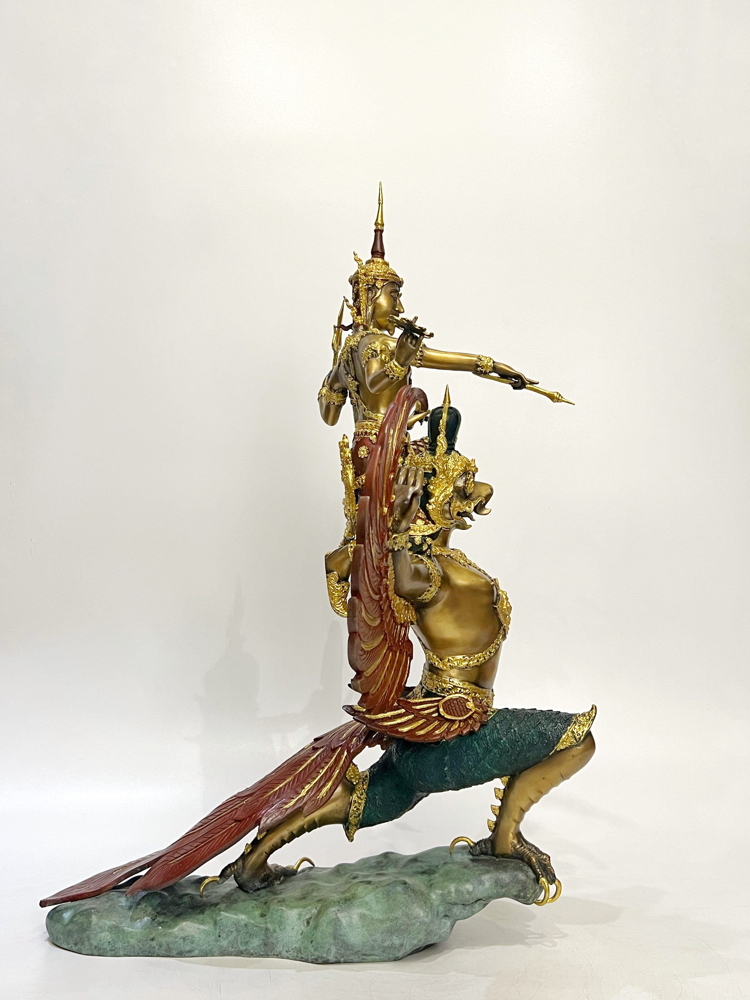 พระนารายณ์ทรงครุฑ หน้าตัก 9 นิ้ว