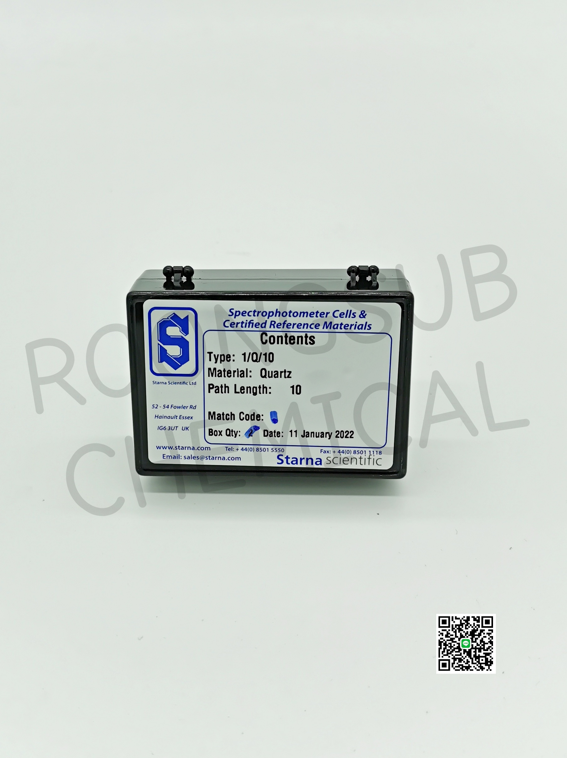 CUVETTE QUARTZ LP 10MM. 3500uL