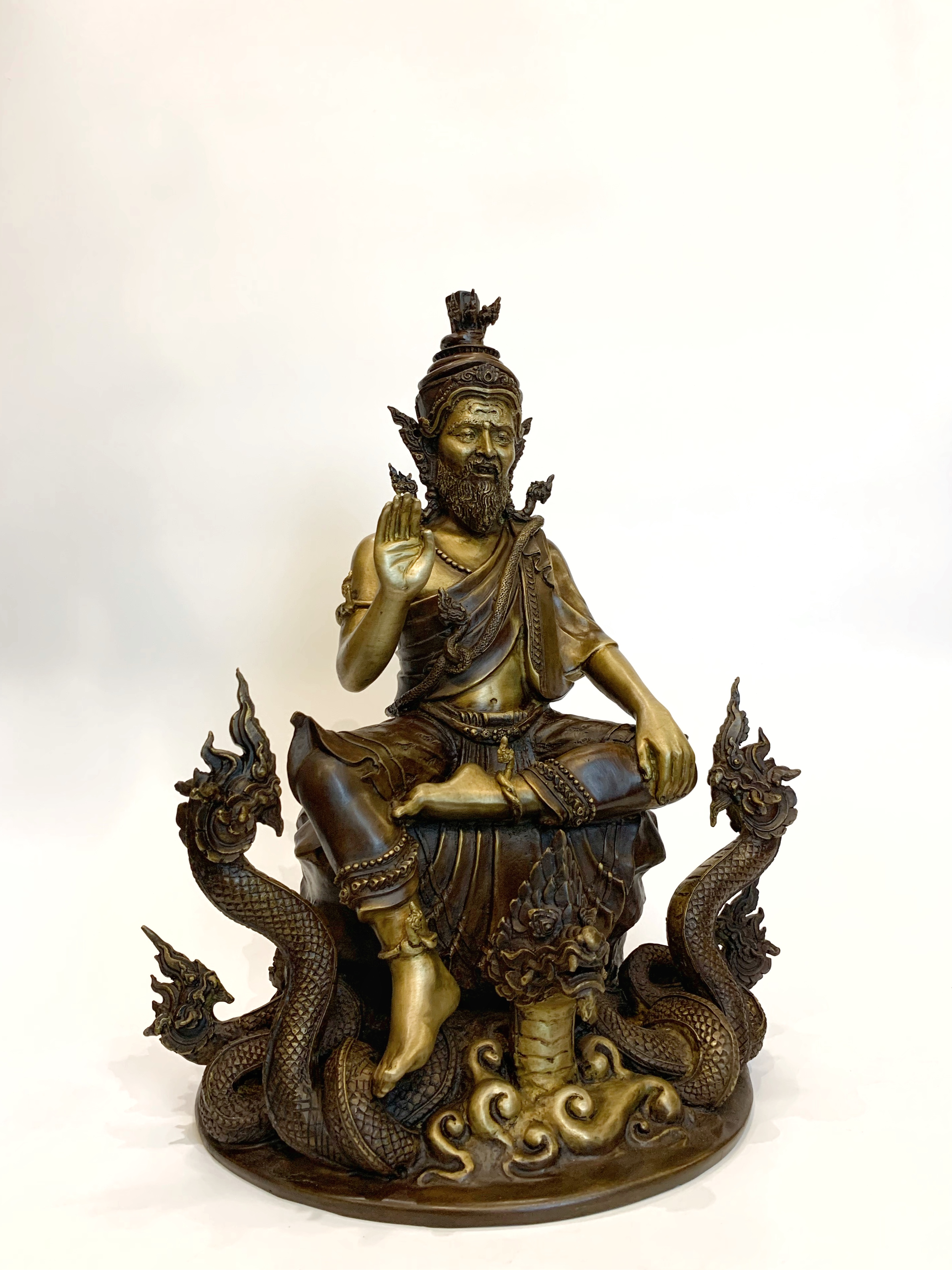 มุนีนาคราชเทวาธิบดี หน้าตัก 9 นิ้ว