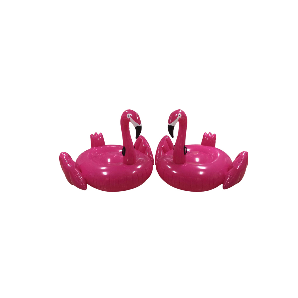 ห่วงยางฟลามิงโก้ สีบานเย็น Inflatable Magenta Color Flamingo Pool Float
