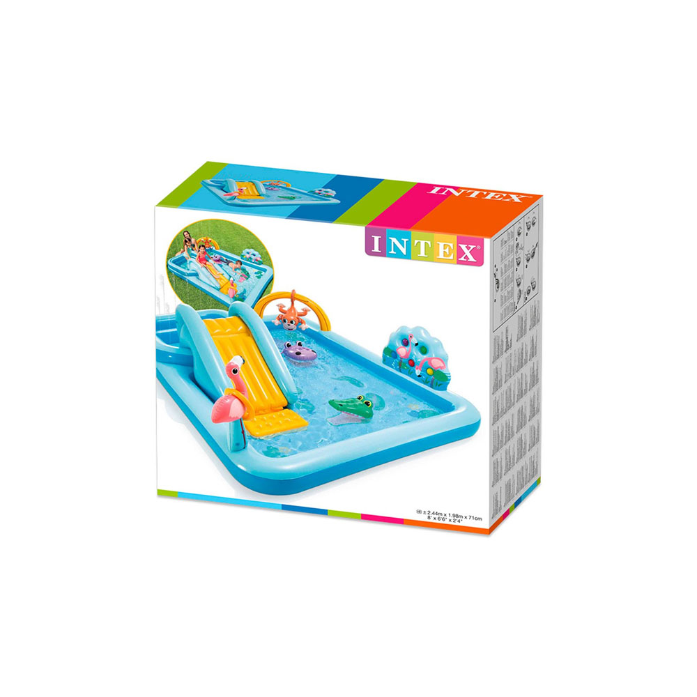 Intex Jungle Adventure Water Play Centre สระสไลเดอร์ จังเกิ้ล แอดเวนเจอร์ By Float Me Summer