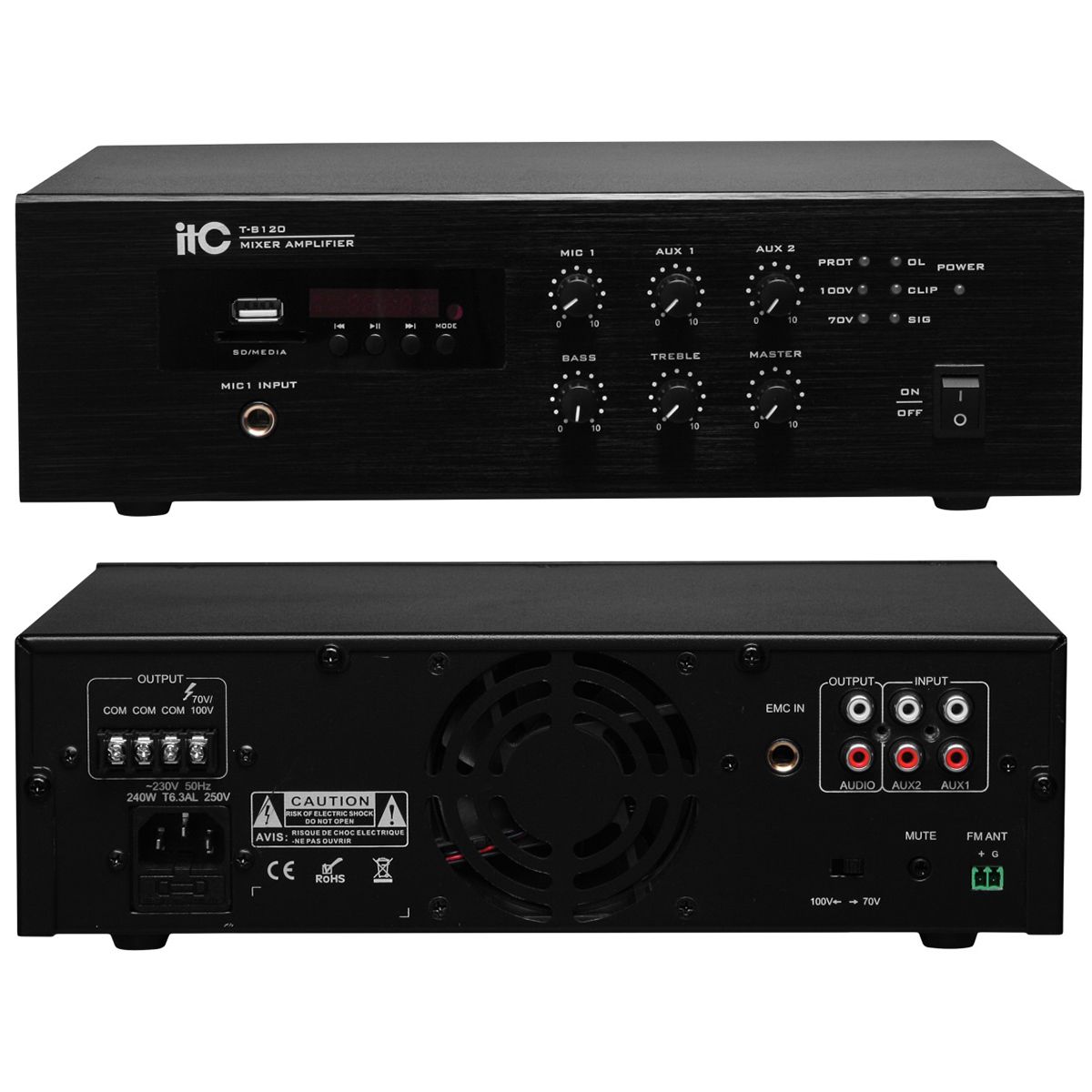 ITC Audio T-B120