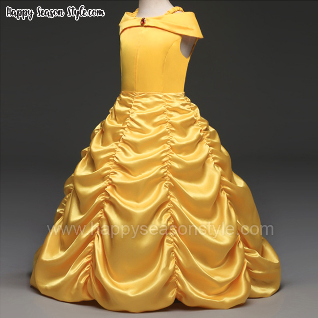 ชุดแฟนซีเด็ก ชุดเจ้าหญิงเบลล์เด็ก จาก บิวตี้แอนด์เดอะบีส beauty and the beast