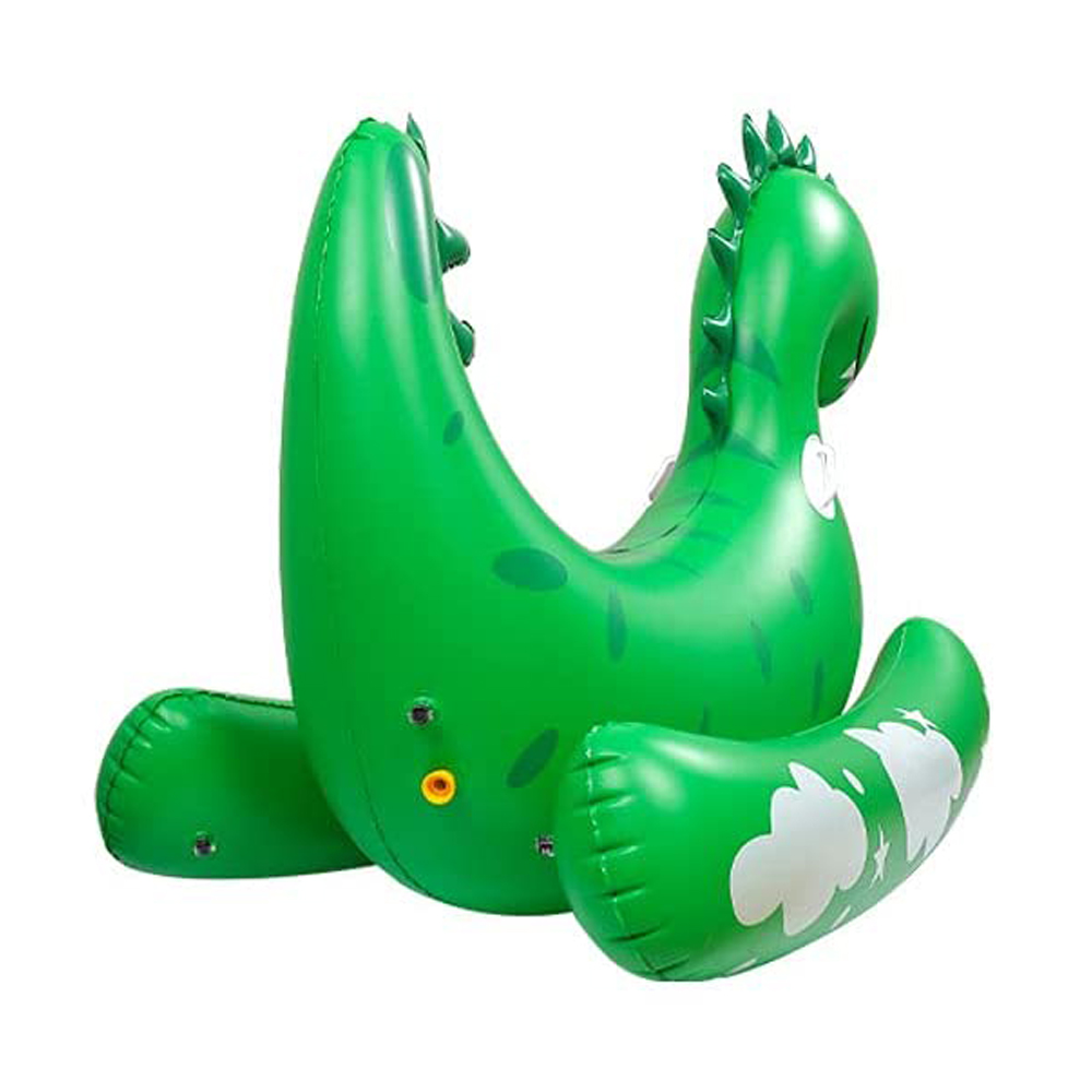Inflatable Pool Float for Kids Adults - Kids Sprinklers Pool Toy แพเป่าลมรูปไดโนเสาร์สำหรับเด็ก พร้อมสปริงเกอร์พ่นน้ำได้