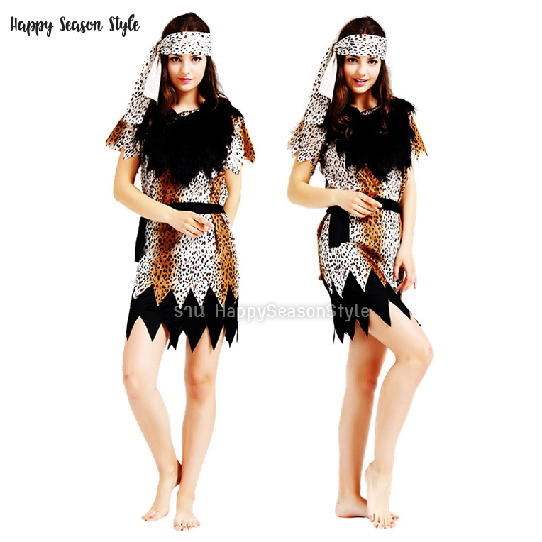 ชุดเจน (จากเรื่อง ทาร์ซาน) ชุดมนุษย์หิน มนุษย์ถ้ำ