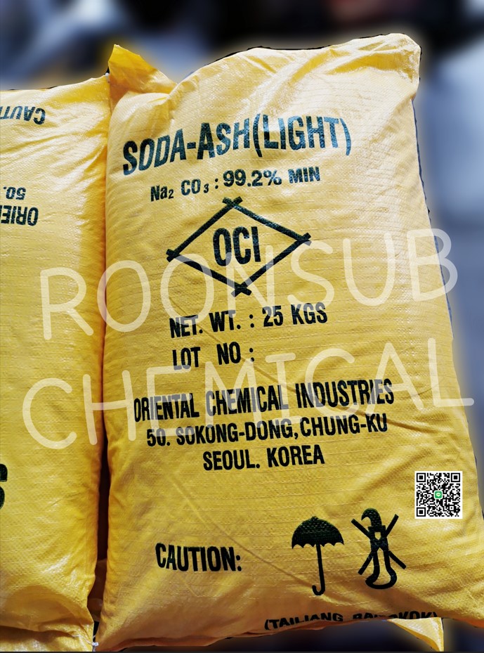SODIUM CARBONATE 25KG. COM.