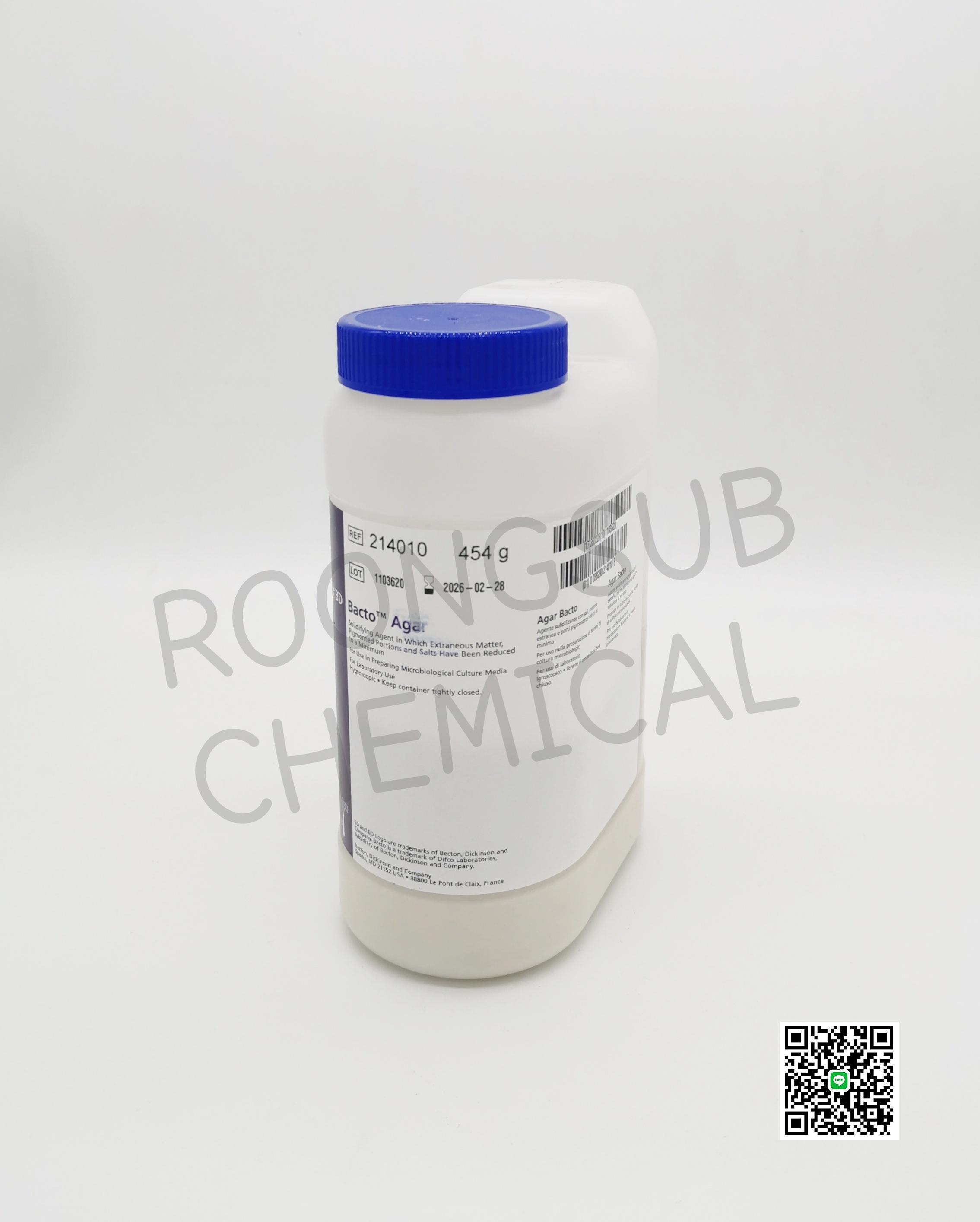 AGAR BACTO 1LB. DIFCO