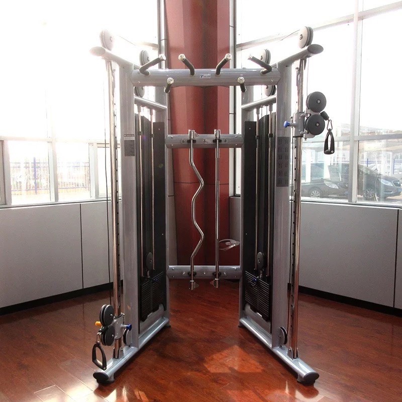 ฝีกกล้ามเนื้อบริเวณแขนและลำตัวและหลายส่วนของร่างกาย Cabel Crossover(Functional Trainer TZ-6090)