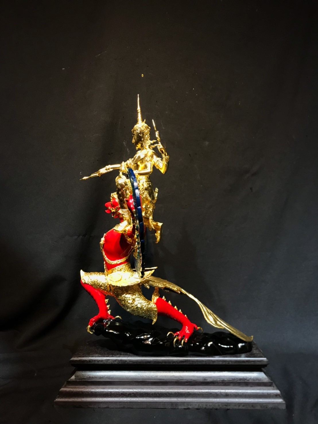 พระนารายณ์ทรงครุฑ หน้าตัก 9 นิ้ว