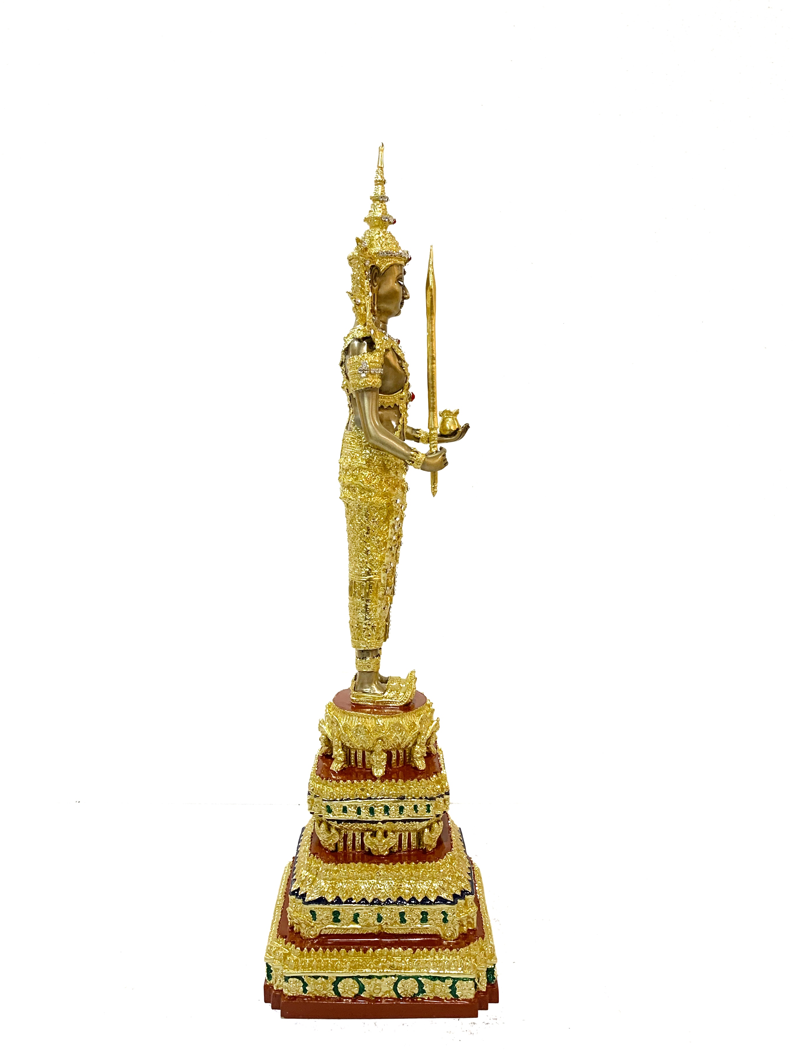 พระคลังมหาสมบัติ ทรงเครื่องจักพรรดิ์ หน้าตัก 5 นิ้ว