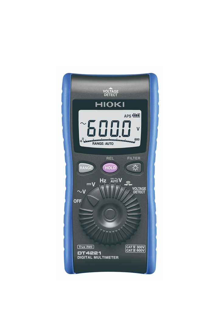 HIOKI DT4221 ดิจิตอลมัลติมิเตอร์แบบ True-RMS