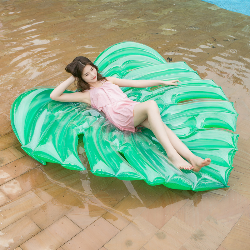 แพยางใบไม้ Inflatable New Giant Leaf Float