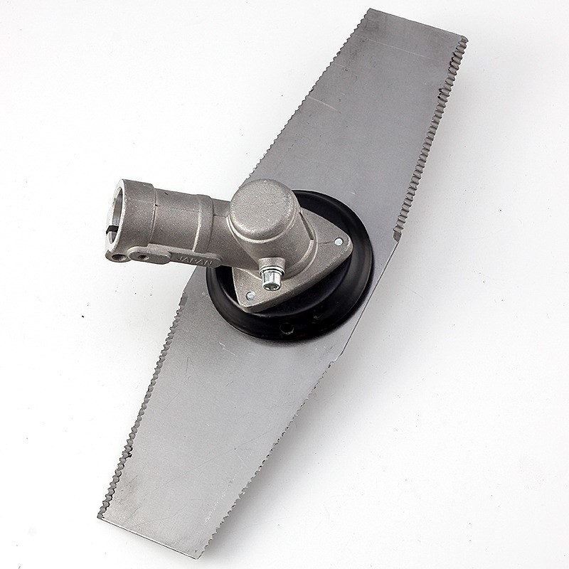 ใบมีดตัดหญ้าฟันเลื่อย ทรงมะละกอ ขนาด 12 นิ้ว หนา 1.6 มิล