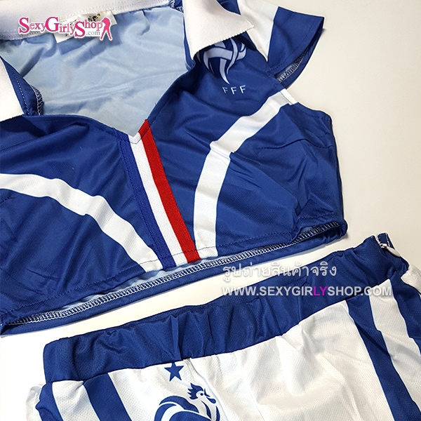 ชุดเชียร์บอล ชุดฟุตบอล Football รุ่นท๊อป - ฝรั่งเศส