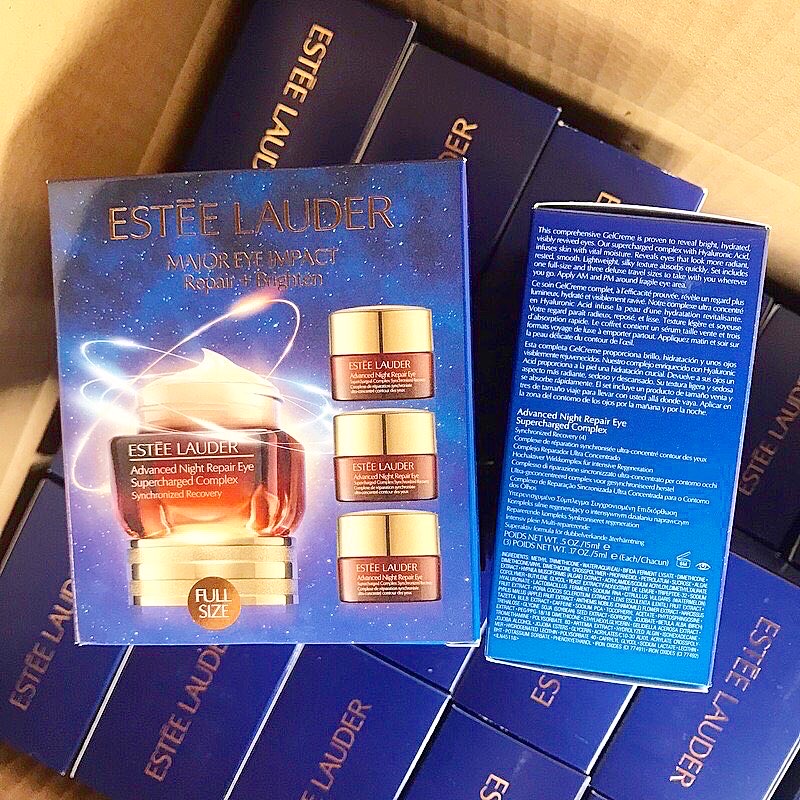 Estee Lauder Major Eye Impact Repair + Brighten Set (4 Items)