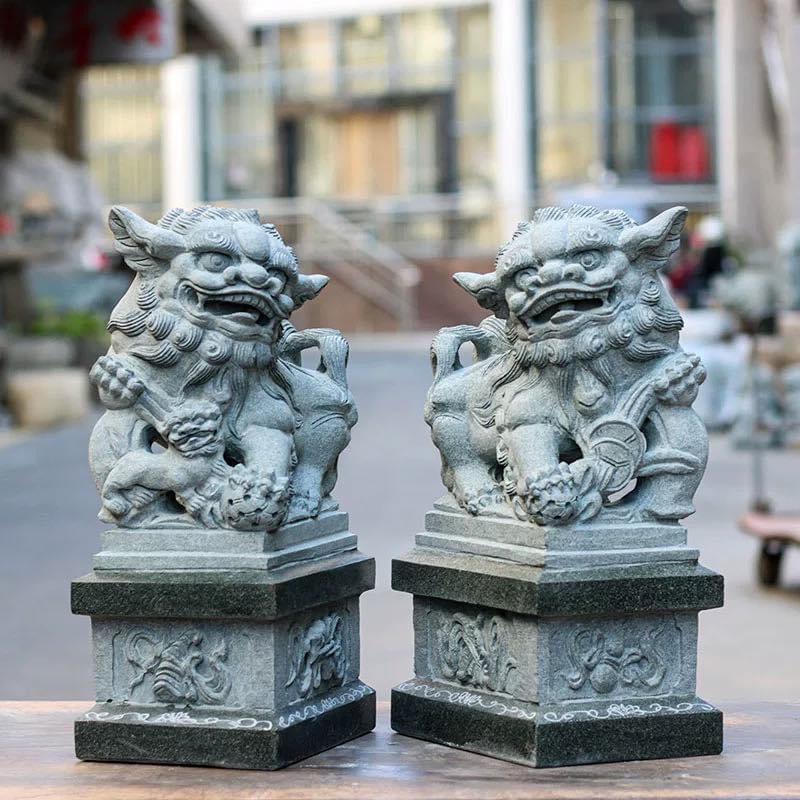 Pre-Order : สิงโต แต้จิ๋ว สูง 38 cm