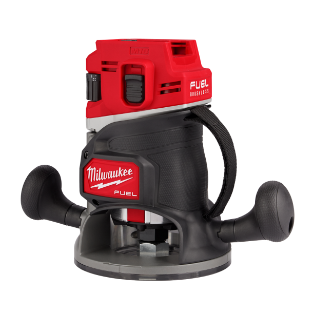 MILWAUKEE M18 FR12-0X0 /with RBA-1 เราเตอร์ขนาดกลาง พร้อมฐานกดเซาะ (เครื่องเปล่า)