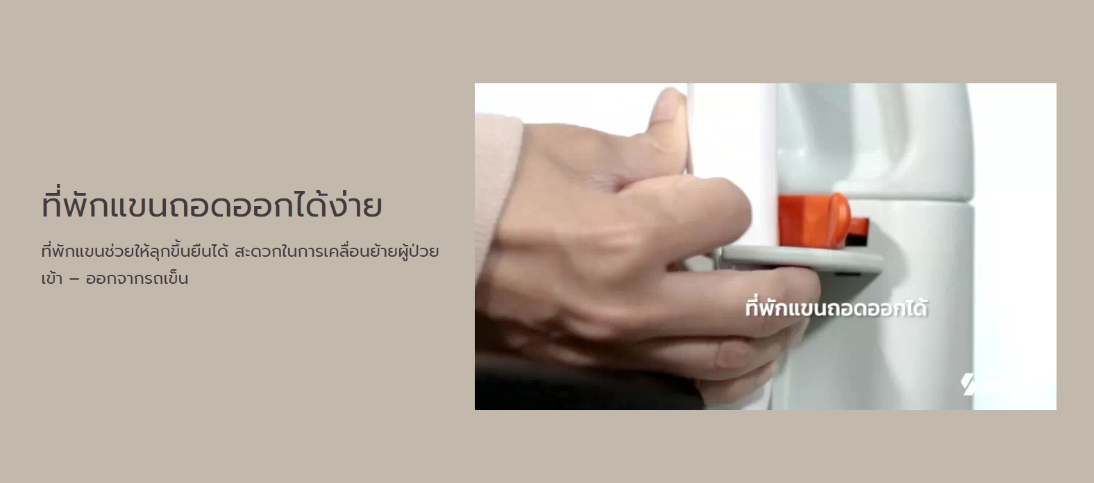 รถเข็นคร่อมสุขภัณฑ์ 3 in 1 สำหรับอาบน้ำ นั่งถ่าย อเนกประสงค์ Etac อีแทค คลีน ล้อหลังใหญ่ 24 นิ้ว เบาะกว้าง 48 ซม. สูง 55 ซม. ผู้ใช้งานสามารถเข็นเองได้ (แบรนด์ประเทศสวีเดน)