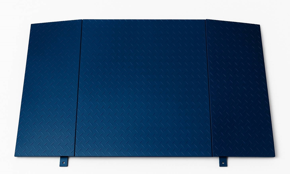 เครื่องชั่งดิจิตอล 1000 kg. ค่าละเอียด 100 g. แท่นชั่ง 100x100 cm. พร้อมทางลาดขึ้น-ลง