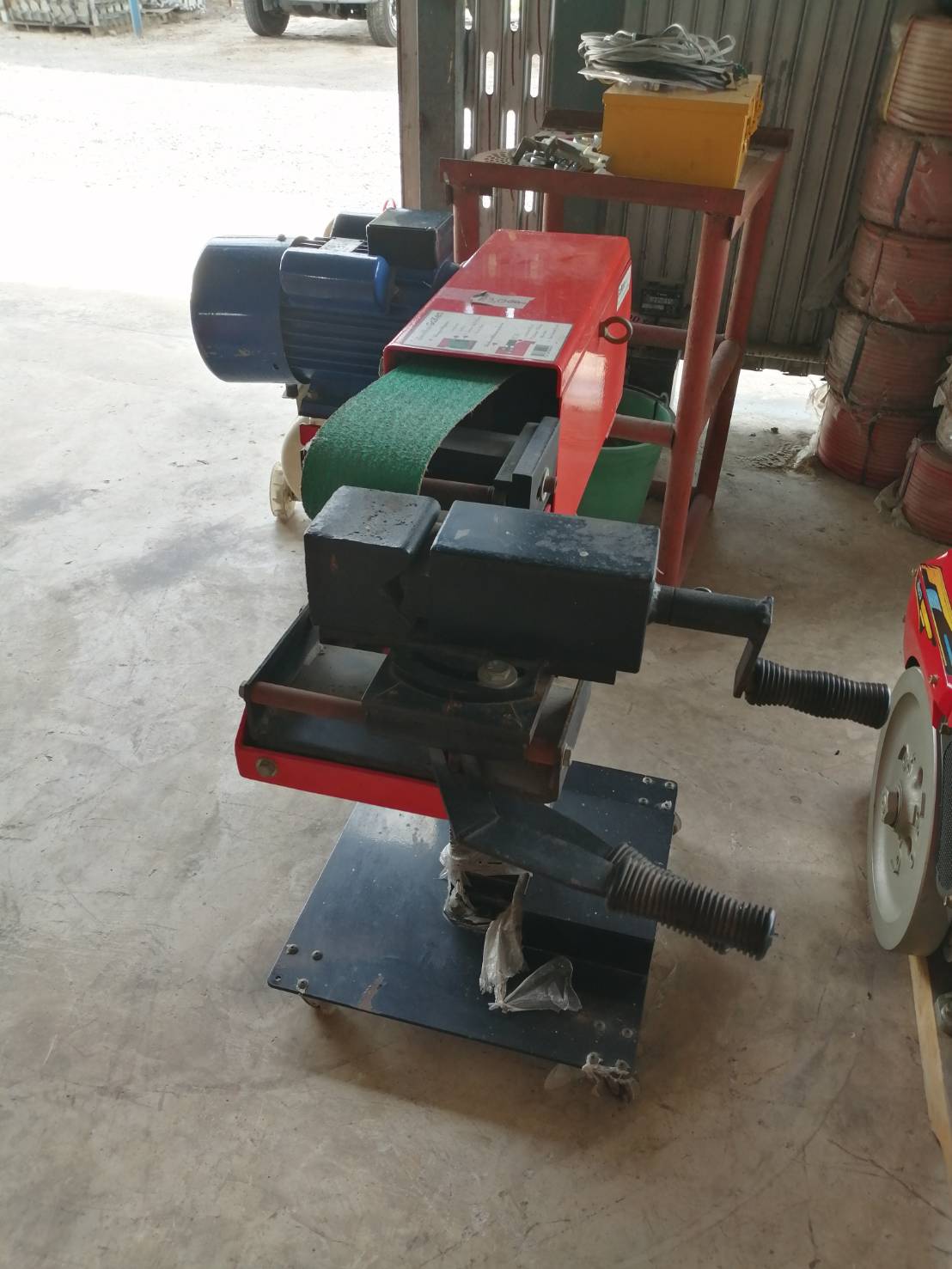 เครื่องบากท่อแป๊บ GOKEN มอเตอร์ OKURA ขนาด 2 แรง