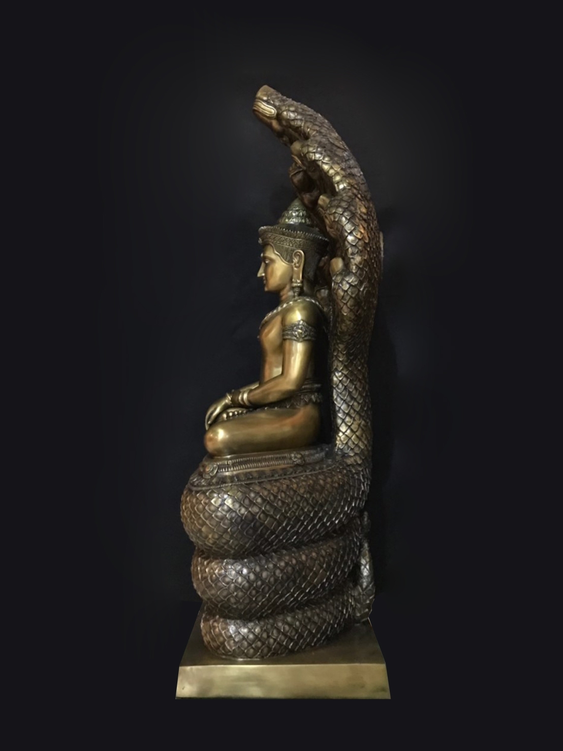 พระนาคปรก ปรกศรีวิชัย หน้าตัก 16 นิ้ว