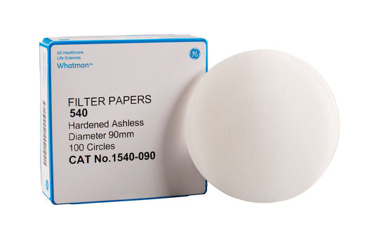 กระดาษกรอง เบอร์ 540 (FILTER PAPER GRADE 540) WHATMAN