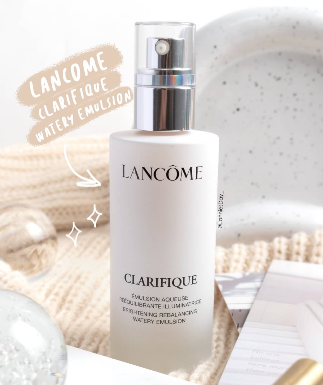 Lancome Clarifique Watery Emulsion (Tester Box 75 ml.)