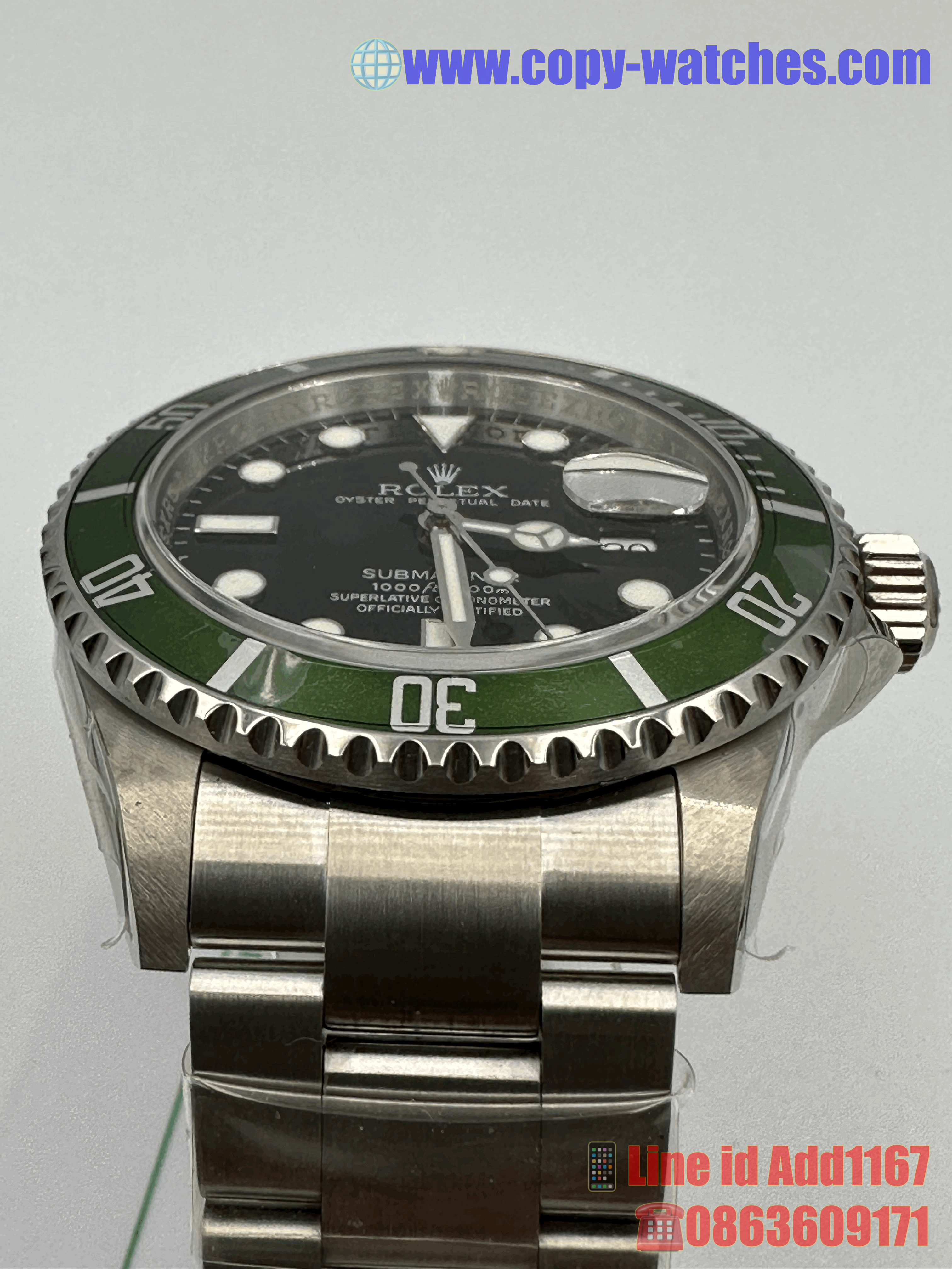 Rolex Submariner Date Kermit 50th (Swiss RA)