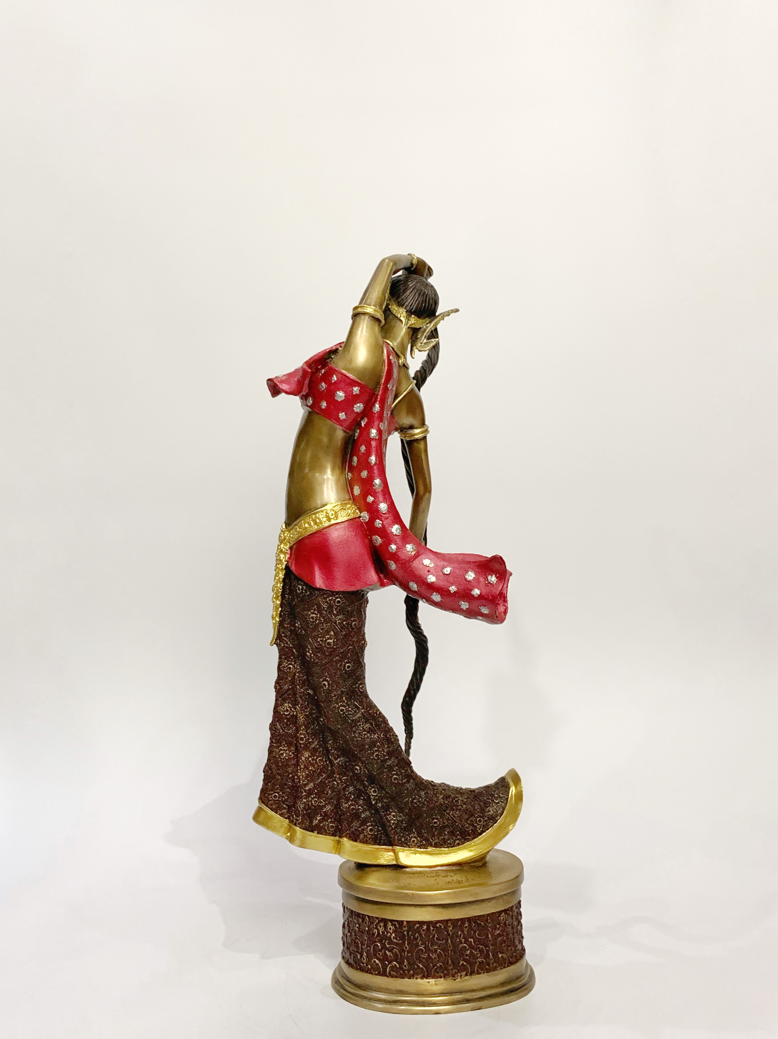 พระแม่ธรณีปราบมาร หน้าตัก 7 นิ้ว