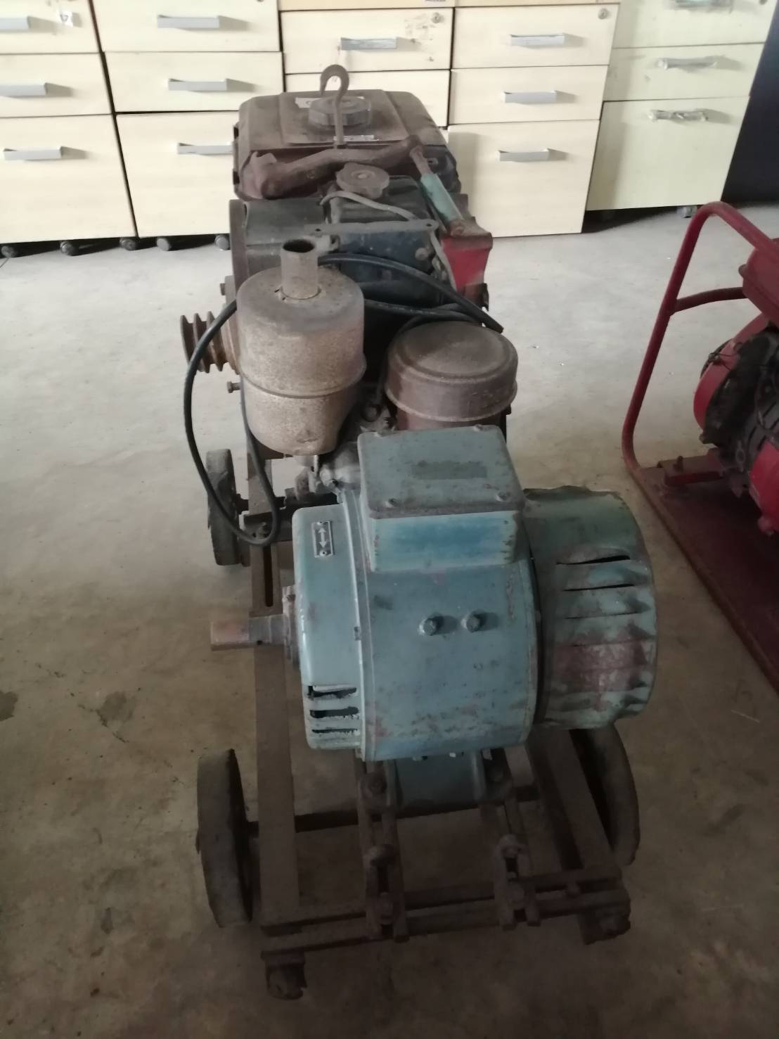 ไดร์ปั่นไฟ แสงสว่าง เครื่องยนต์ ยันม่าร์ 7.5 แรง