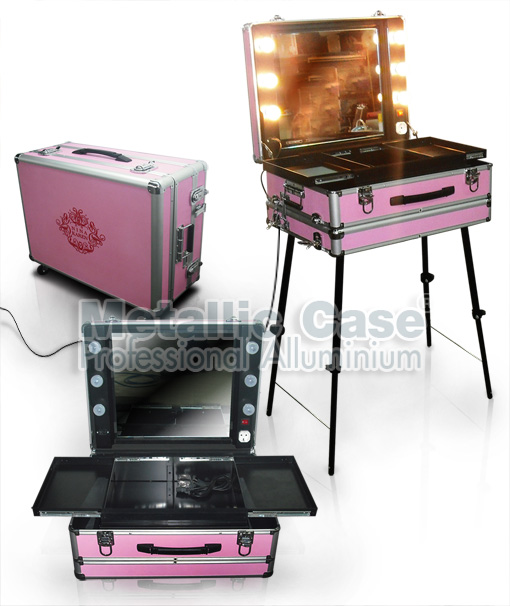 metalliccase 3941-15-5404 / กระเป๋า Make up NINA KAREN (48x63x26 T1C13H10K3)