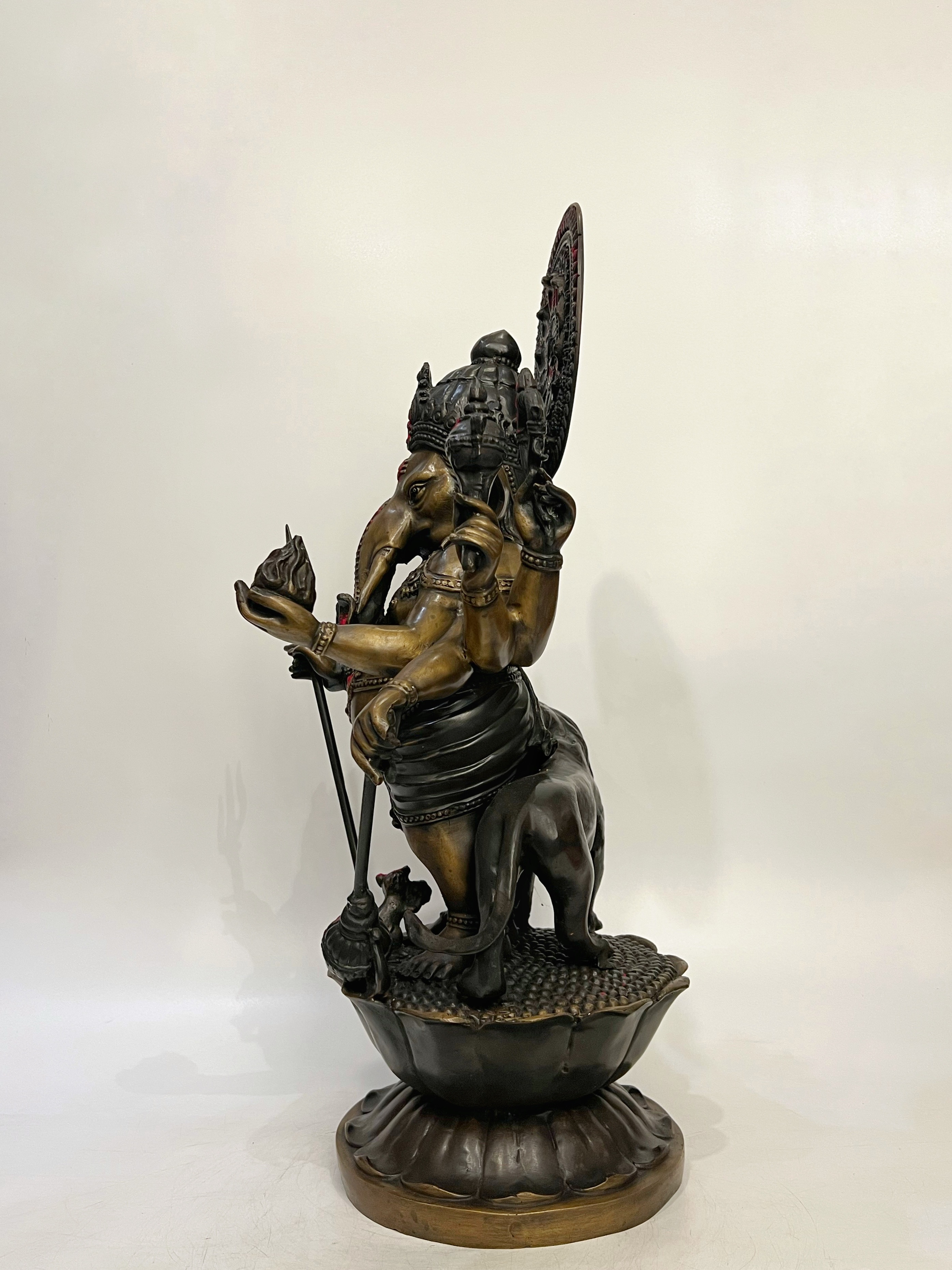 พระพิฆเนศ ปางศรีชูบาดิษติกานาปติ หรือ ปาง 51 ตา (ปางที่ 33) หน้าตัก 9 นิ้ว