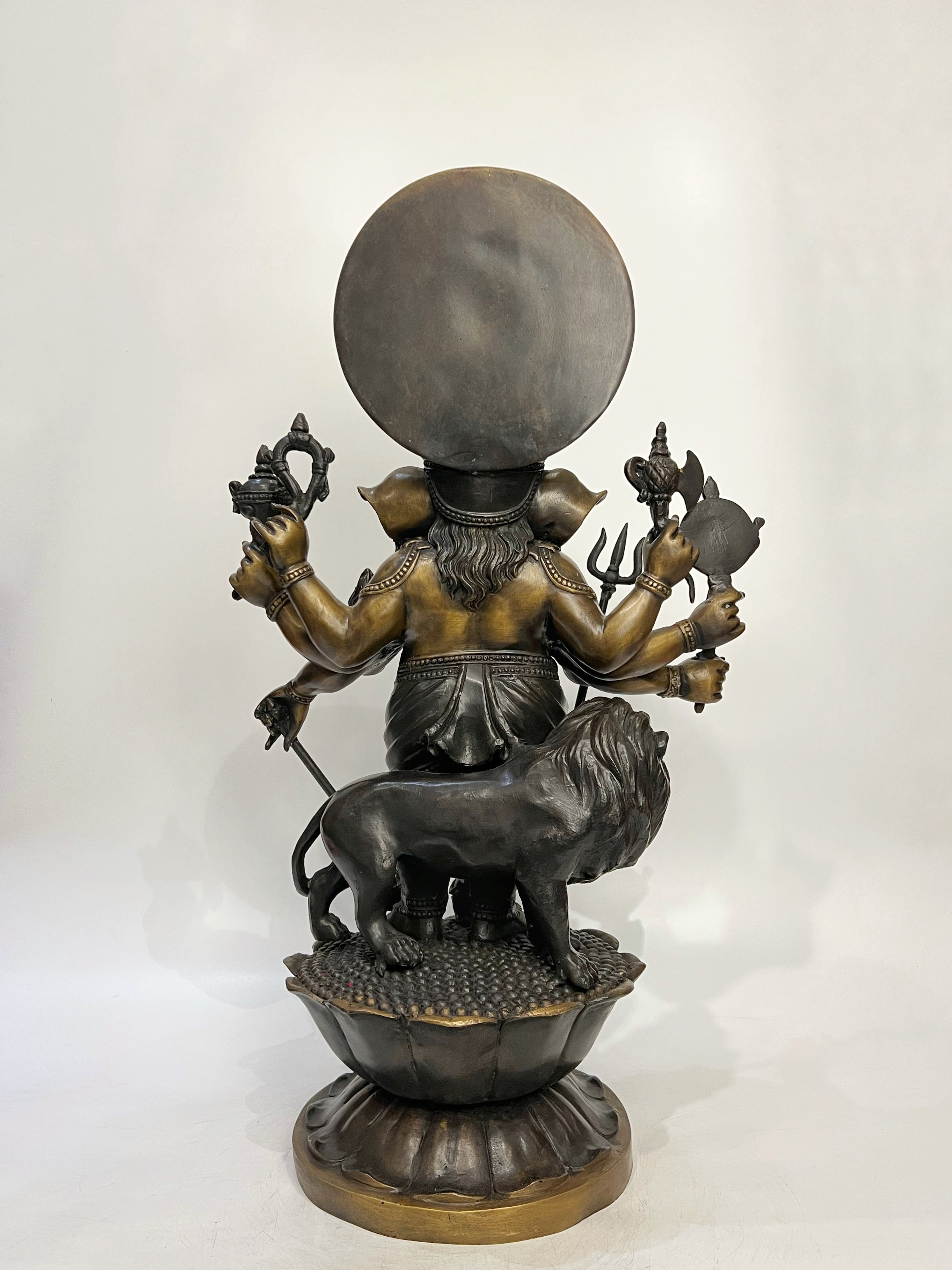 พระพิฆเนศ ปางศรีชูบาดิษติกานาปติ หรือ ปาง 51 ตา (ปางที่ 33) หน้าตัก 9 นิ้ว