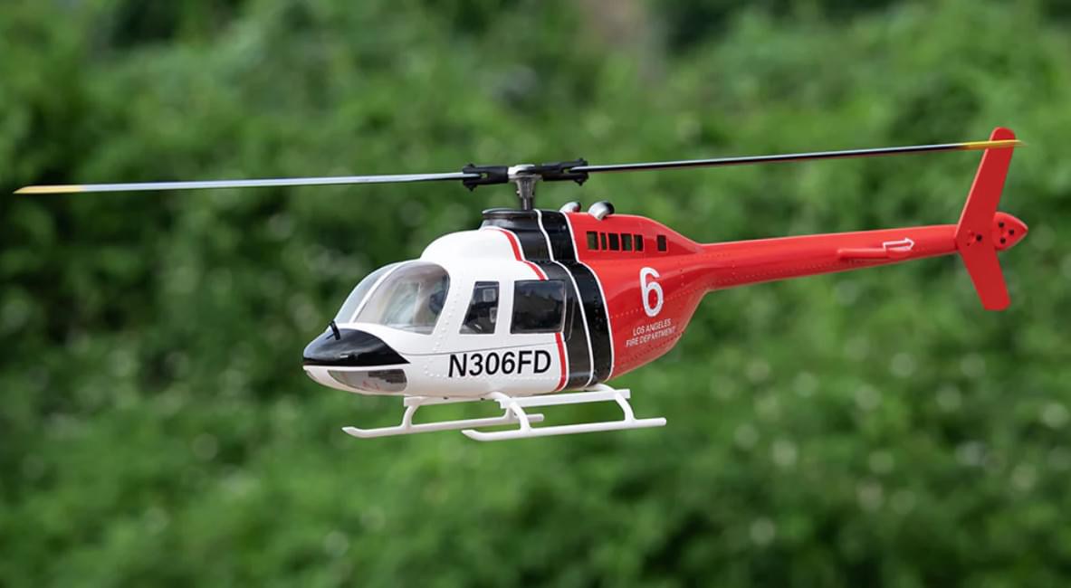 BELL-206 V3 by FlyWing พร้อม Battery Lipo และ Remote