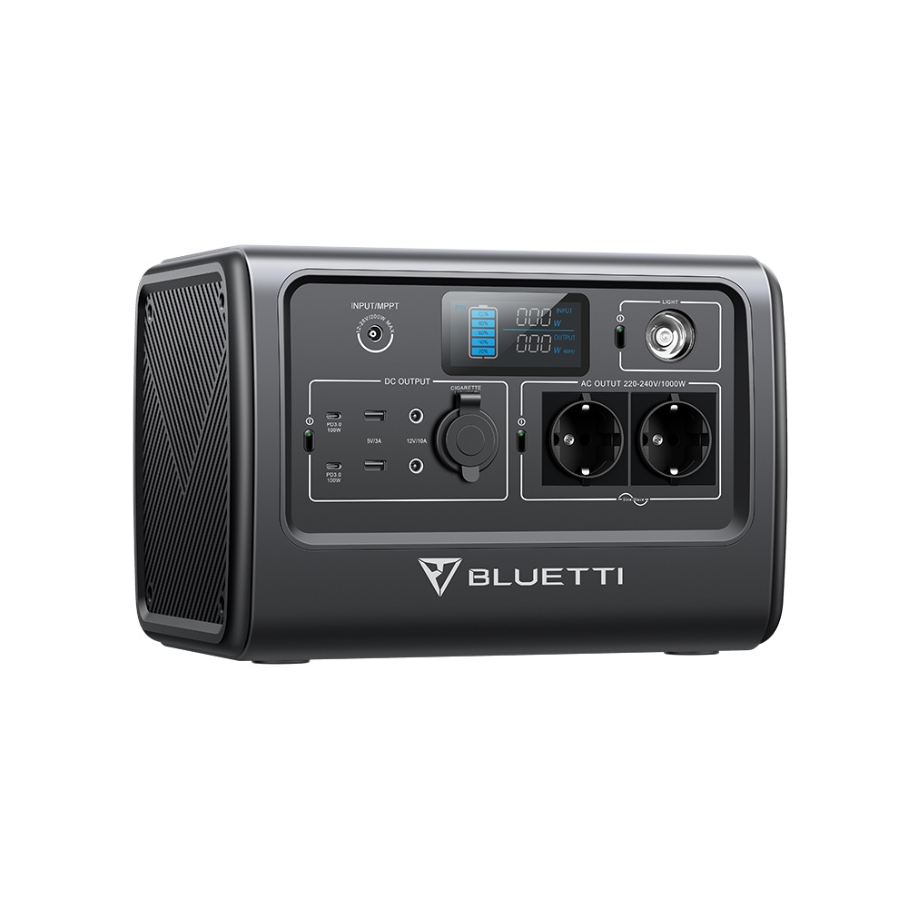 BLUETTI EB70 Portable Power Station + MP200 Solar Cell เซทแบตเตอรี่สำรองพกพา พร้อมโซลาร์เซลล์