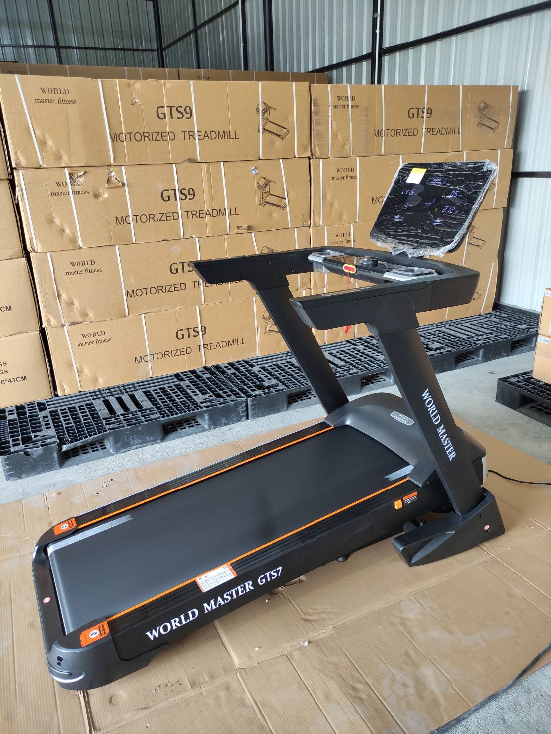 ลูวิ่งไฟฟ้ามอเตอร์4.5แรงม้า GTS7 World master fitnessเล่นAPP ZWIFTได้