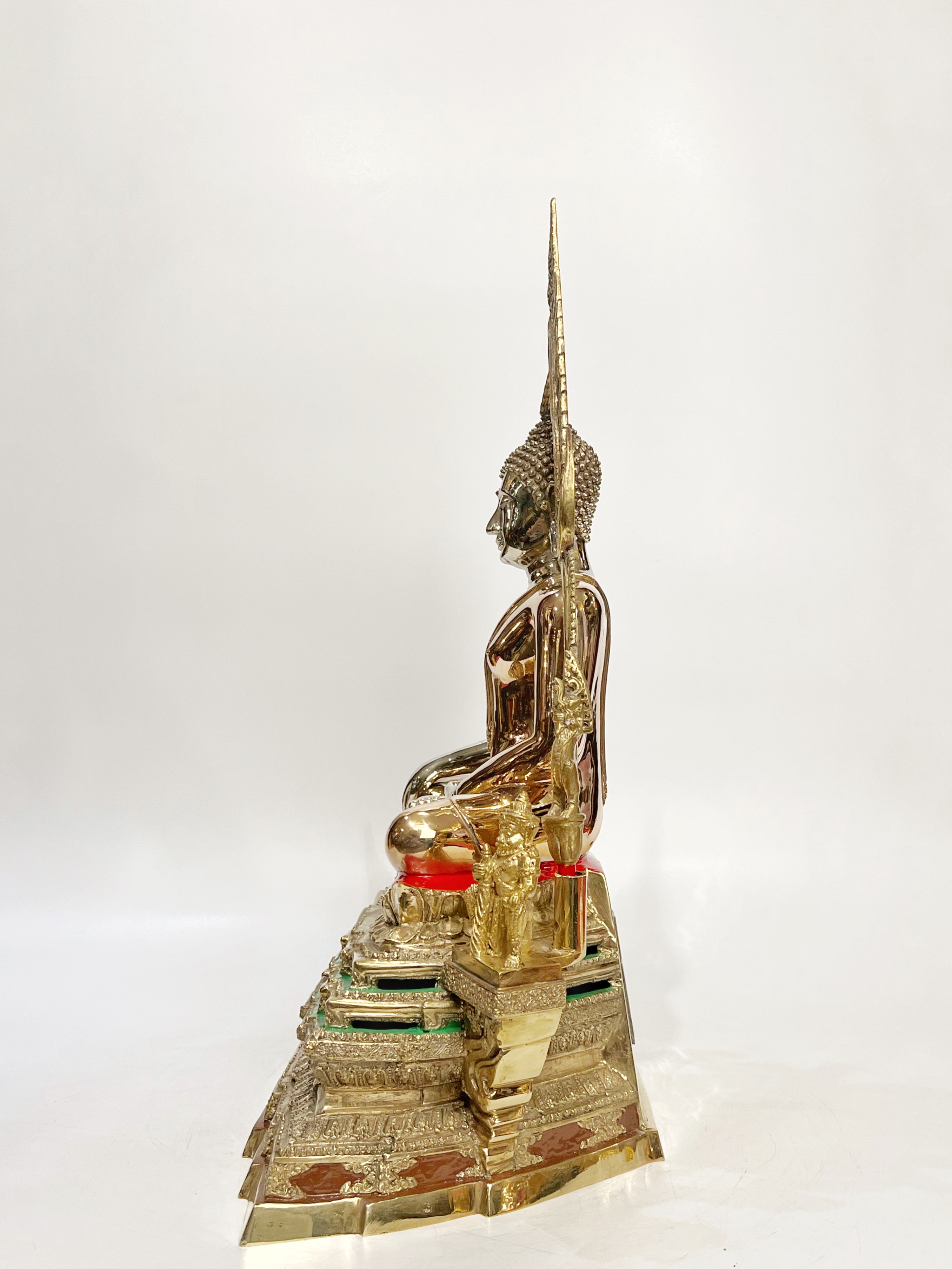 พระพระพุทธชินราชจำลอง รุ่น 666 ปี ทวีโชค หน้าตัก 9 นิ้ว หมายเลข 56