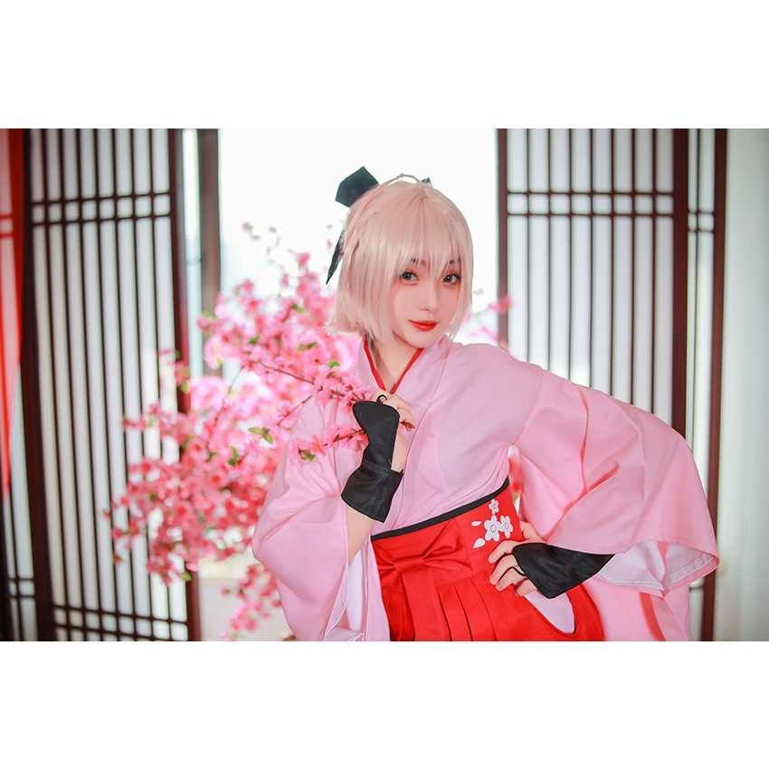 ชุดคอสเพลย์ ชุดญี่ปุ่น OKITA SOUJI 🏍️💨ส่งไวจาก กทม.