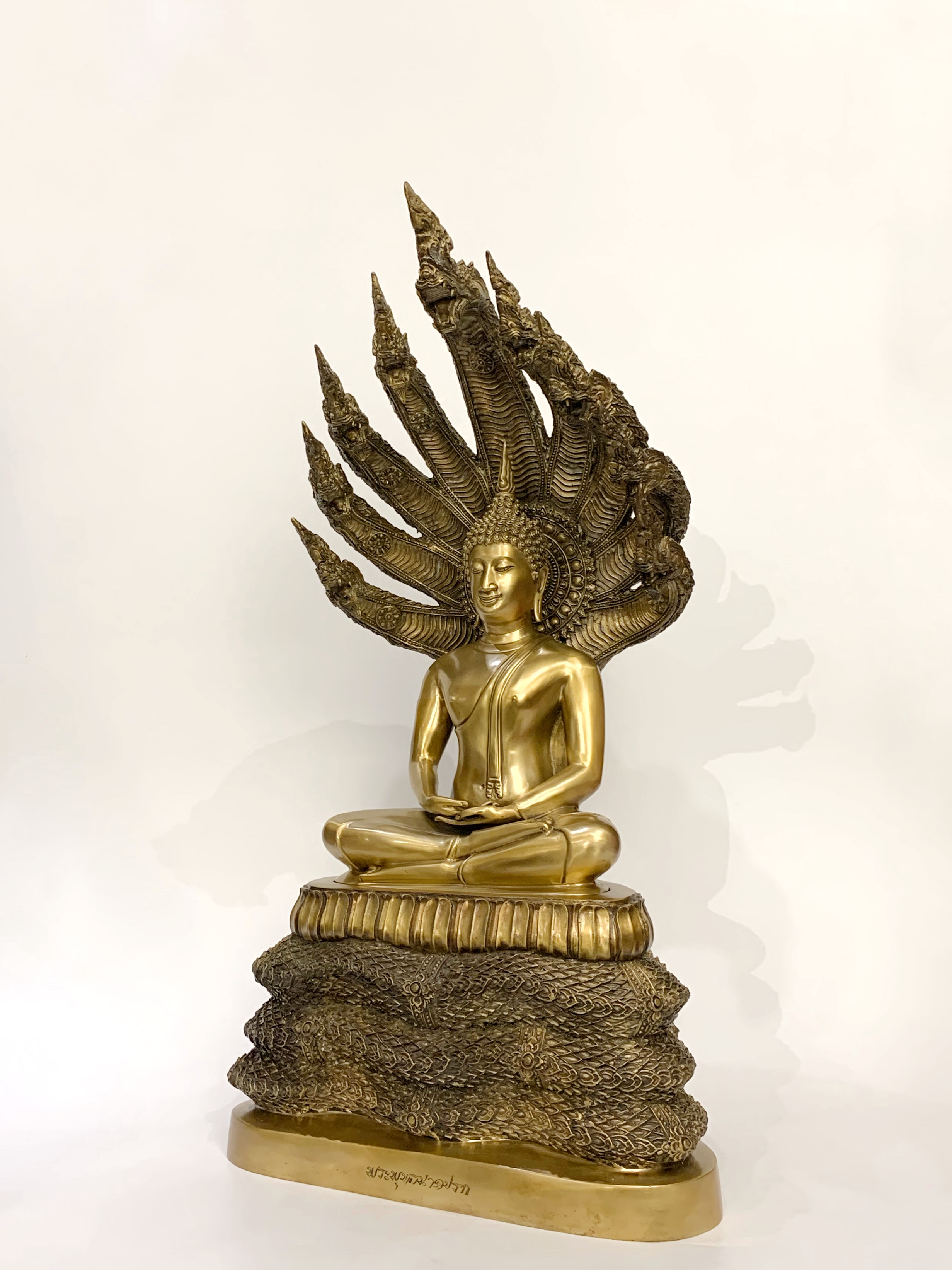 พระนาคปรก (นาค 9 เศียร) หน้าตัก 9 นิ้ว