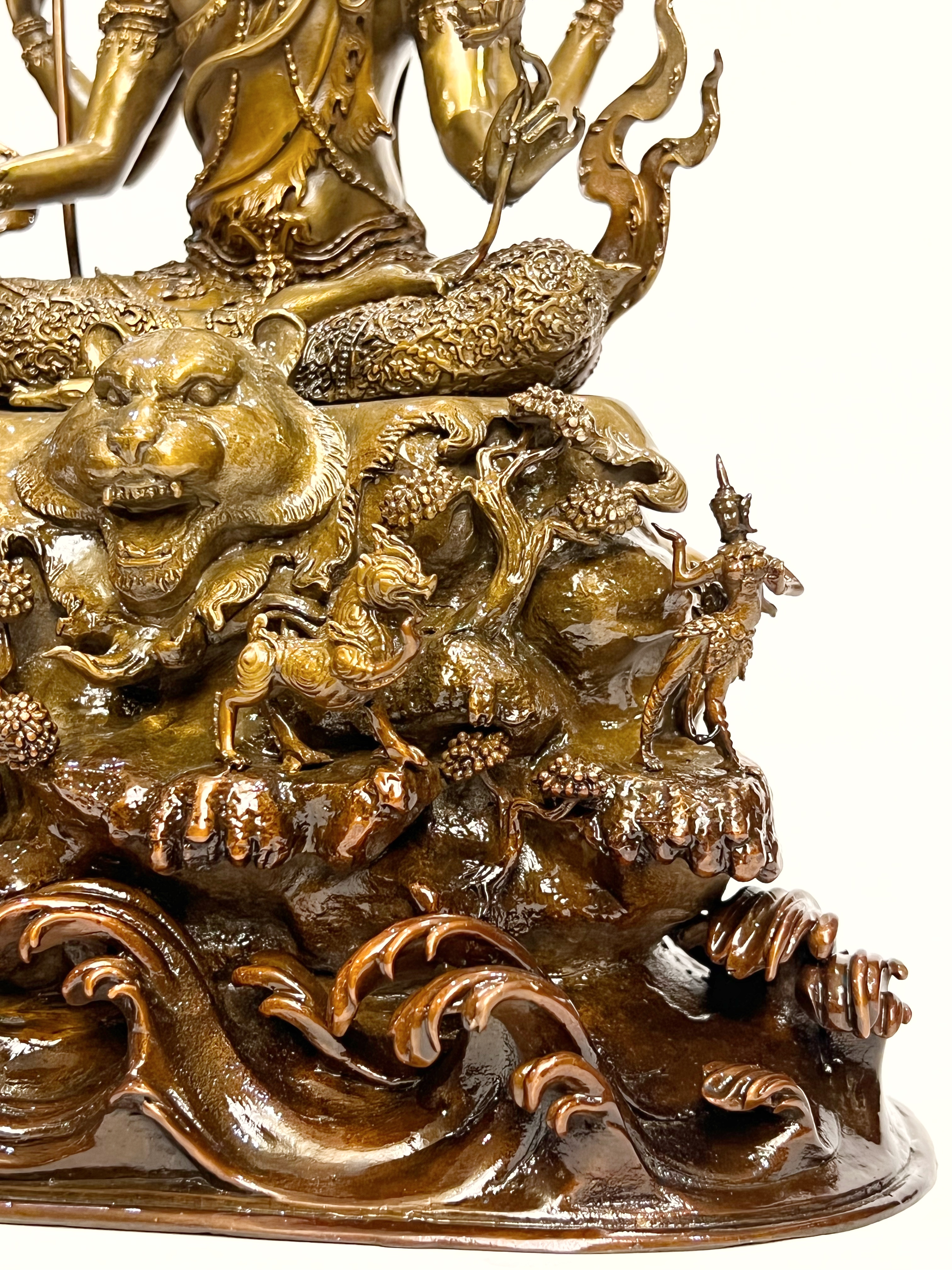 พระอิศวรมหาไกรลาสบรรพต ขนาดสูง 12 นิ้ว