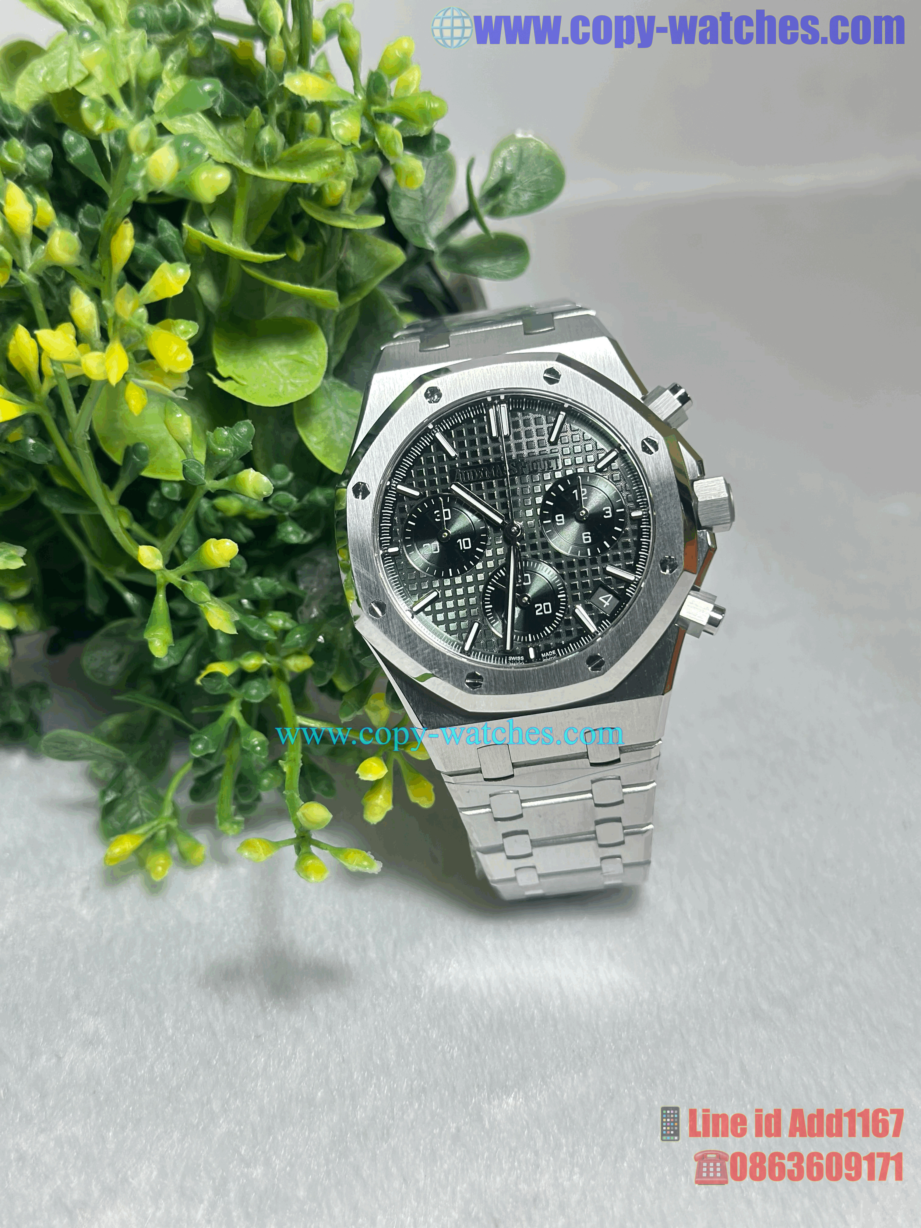 Audemars Royal Oak Silver Steel 41mm 26240ST (Swiss APS)