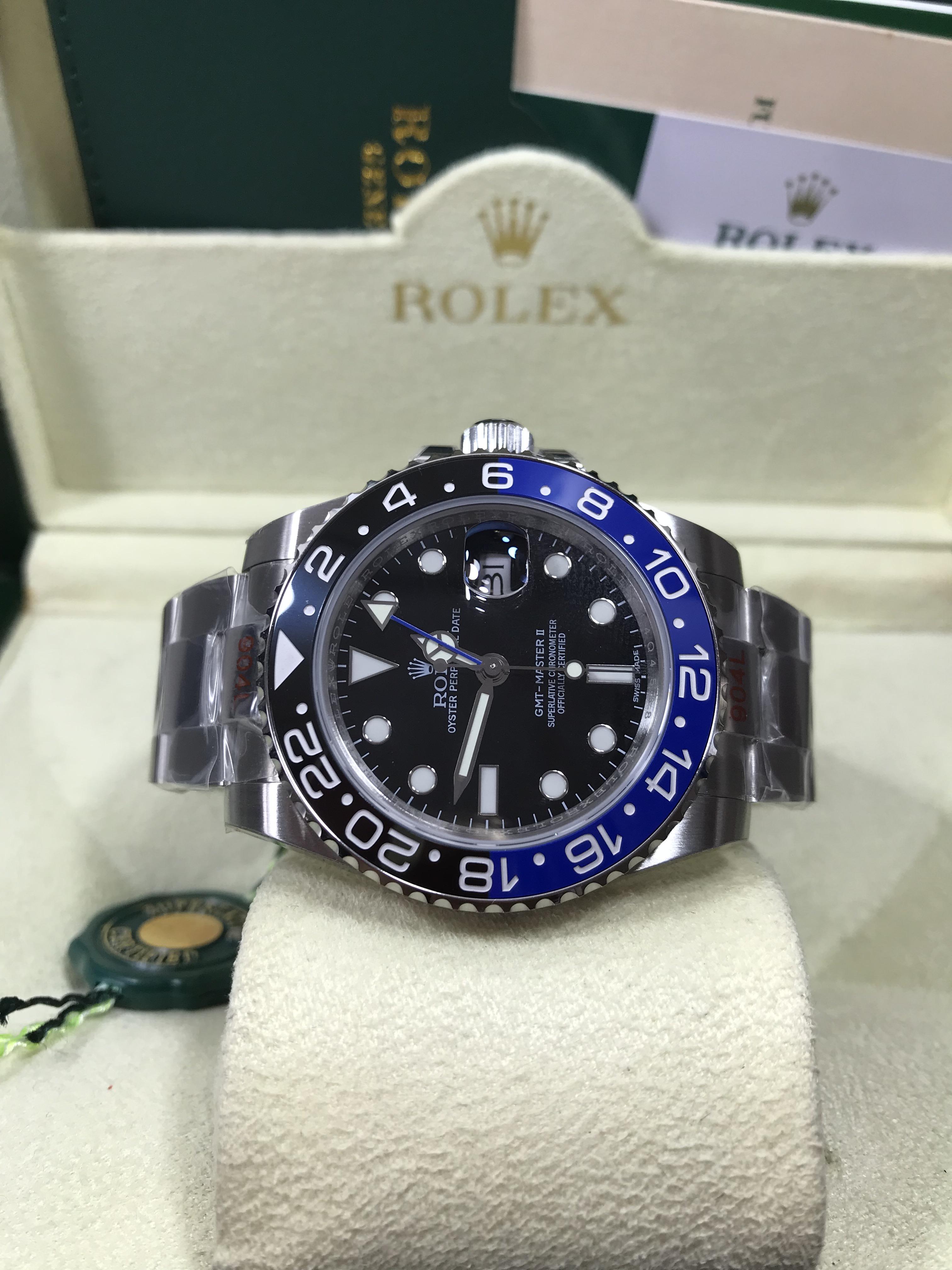 Rolex GMT-Master2 (Batman)(Swiss EW)